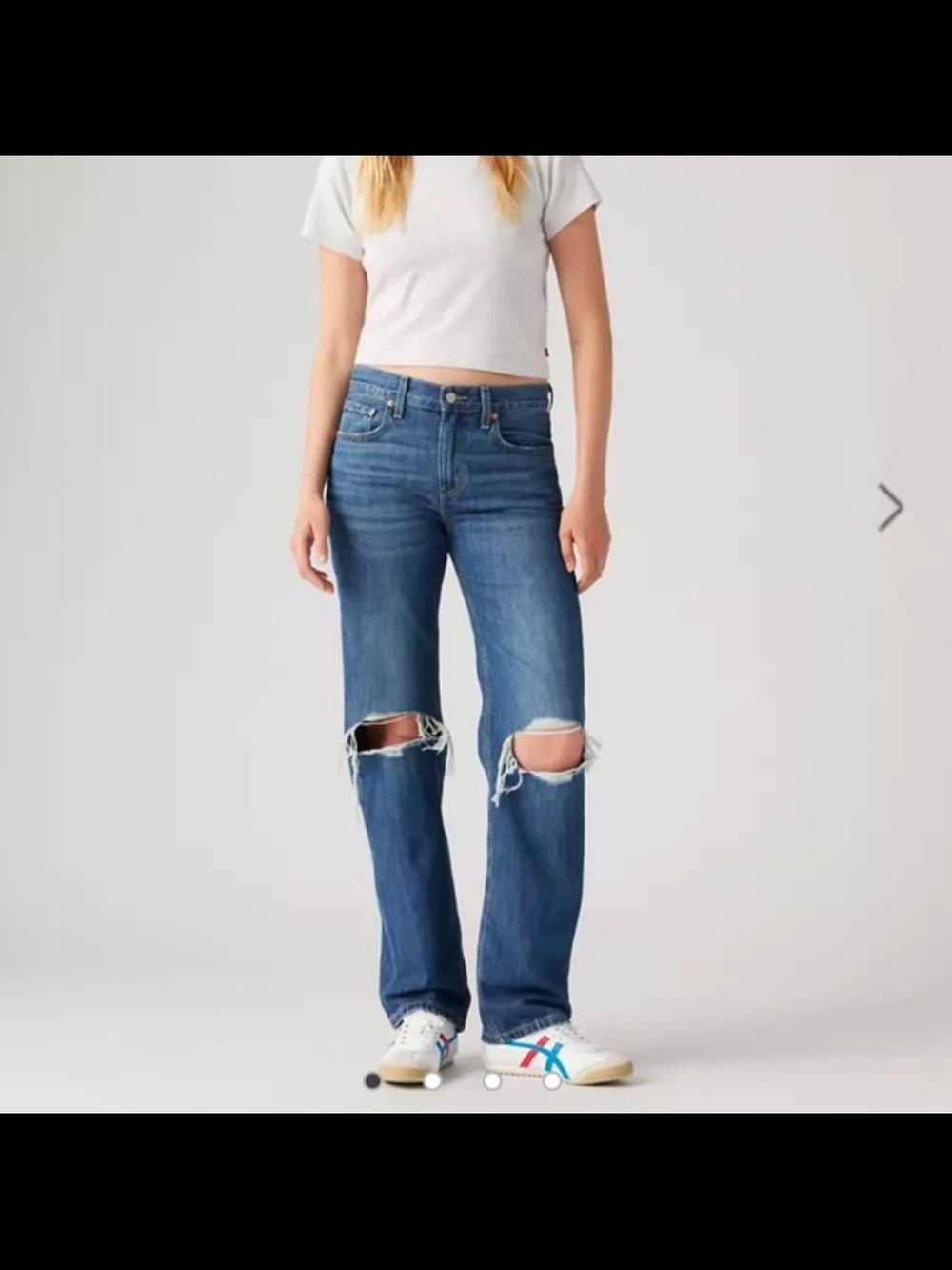 NWOT Levi's Straight Leg Low Pro Jeans 32